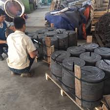 Manufactured cast iron ballast weights